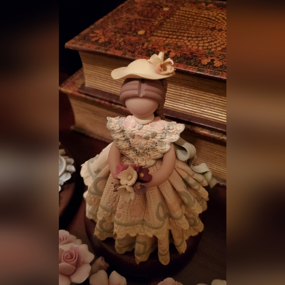 ANTIQUE FACELESS DOLLS HANDMADE DOMINICAN 🇩🇴 REPUBLIC FIGUERINES - Picture 10 of 10